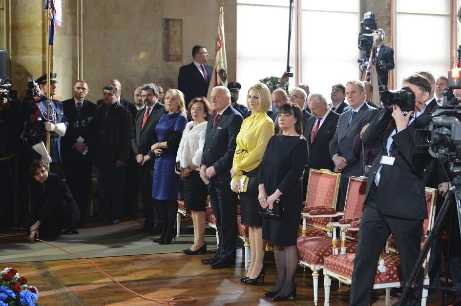 Inaugurace Miloše Zemana v roce 2013