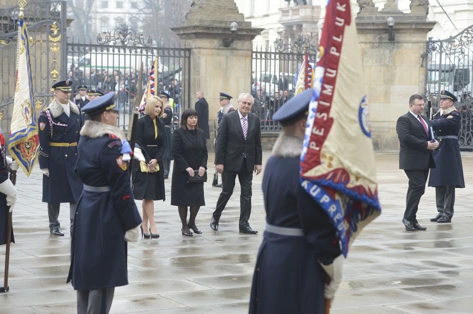 Inaugurace Miloše Zemana v roce 2013