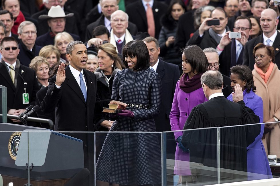 Obamova druhá inaugurace, 2013.