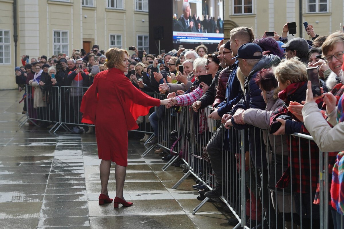 Inaugurace prezidenta Petra Pavla: Dagmar Havlová