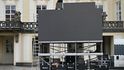 Příprava na inauguraci Petra Pavla. Veřejnost bude moci ceremoniál sledovat na nádvoří Pražského hradu na velkoplošných obrazovkách.