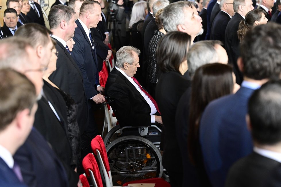 Inaugurace Petra Pavla: Miloš Zeman (9. 3. 2023)