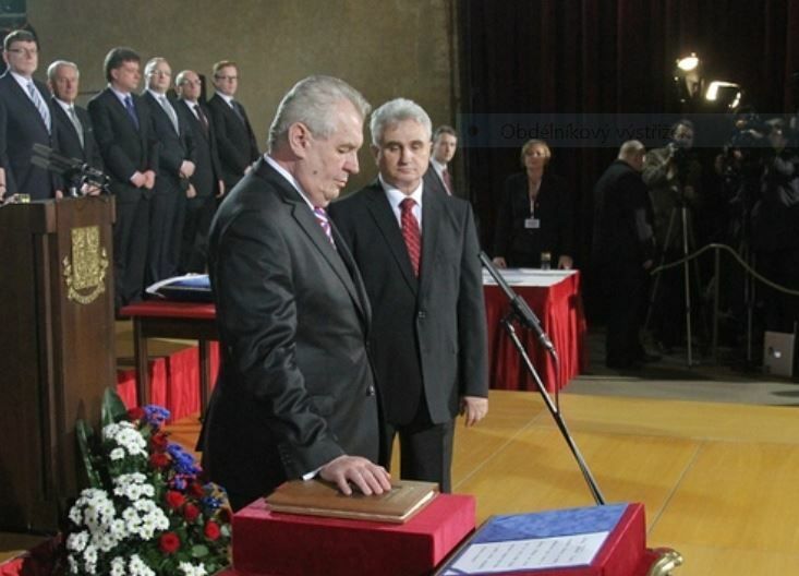 Z inaugurace prezidenta Miloše Zemana 8. března 2013 v Praze.