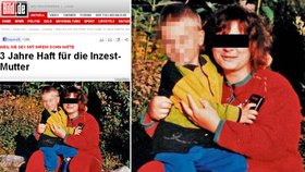 O sexuálním skandálu, kdy matka zneužívala svého syna, aby prý dostala práci, informoval německý Bild