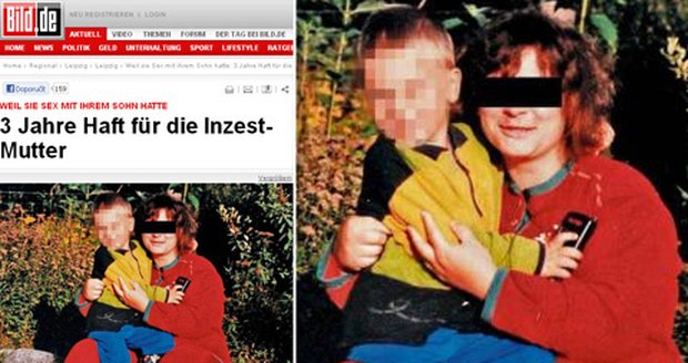 O sexuálním skandálu, kdy matka zneužívala svého syna, aby prý dostala práci, informoval německý Bild