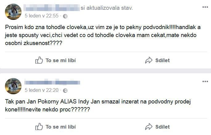 Indián podvodně kšeftoval s koňmi.