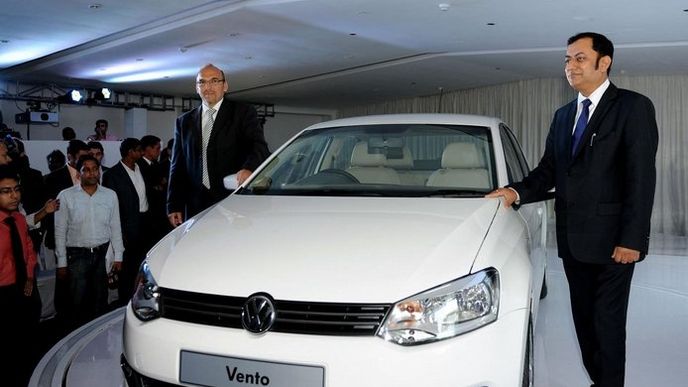 Indický Volkswagen Vento, který Hackenberg zmiňuje v souvislosti s novou značkou