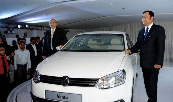 Indický Volkswagen Vento, který Hackenberg zmiňuje v souvislosti s novou značkou