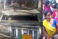 Auto vletělo do školáků: Devět dětí zemřelo, řidič uprchl z místa