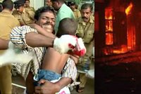 Ohňostroj změnil chrám v ohnivé peklo: Přes sto mrtvých, stovky zraněných