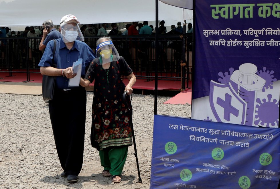 Kritická situace v Indii během aktuální vlny koronaviru