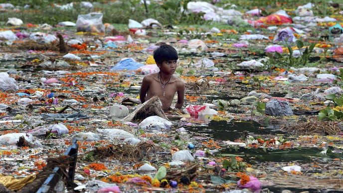 Hrůza, Indové fatálně znečistili své řeky a jezera kvůli bohu Ganéšovi