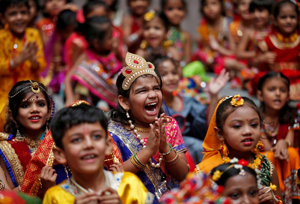 Děti v Indii.
