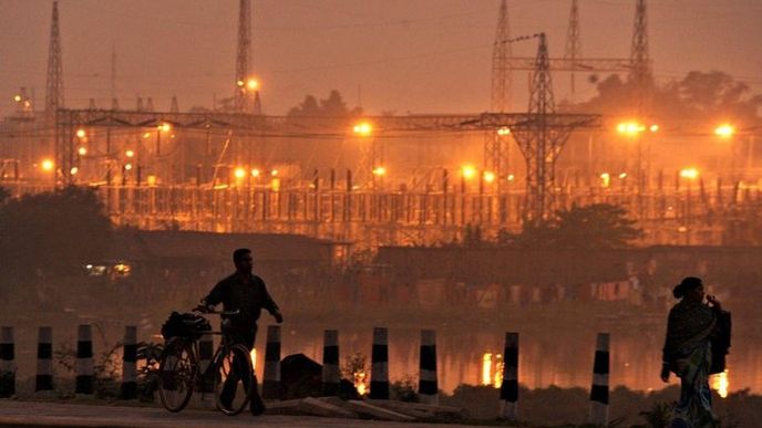 Indie, elektrárna - ilustrační foto