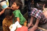 Šokující video: Sedmiletému chlapci se zasekla ruka v eskalátoru, záchrana trvala dvě hodiny