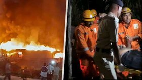 Požár v nočním klubu po výbuchu zabil 25 lidí.