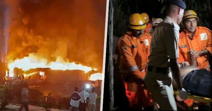 Požár v nočním klubu po výbuchu zabil 25 lidí.