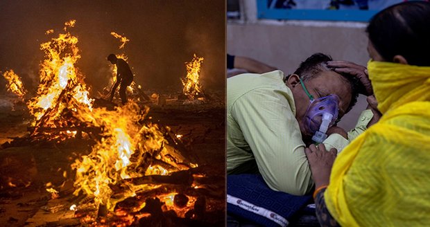 Lidé umírali bez pomoci, těla pálili v ulicích. Covidem zbídačená Indie odškodní blízké obětí