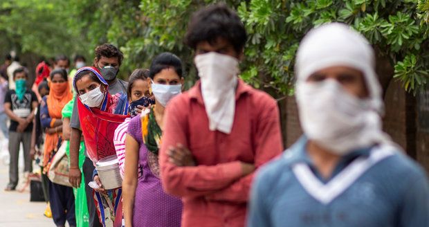 Pandemie koronaviru zasáhla i Indii