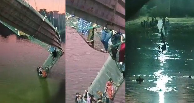 Děsivé video: Při pádu mostu zemřelo 134 lidí! Někdo ho rozhoupal