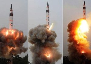 Indie otestovala raketu Agni-V s doletem 5000 kilometrů