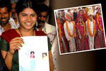 Svatby dětí jsou v Indii sice zakázané, dochází k nim ale pořád poměrně často. Lakšmí (vlevo) je první dívkou, která dosáhla zrušení takového sňatku