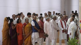 Členové indického parlamentu volí nového prezidenta.