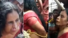 Mentálně postižená žena byla v Indii krutě lynčována