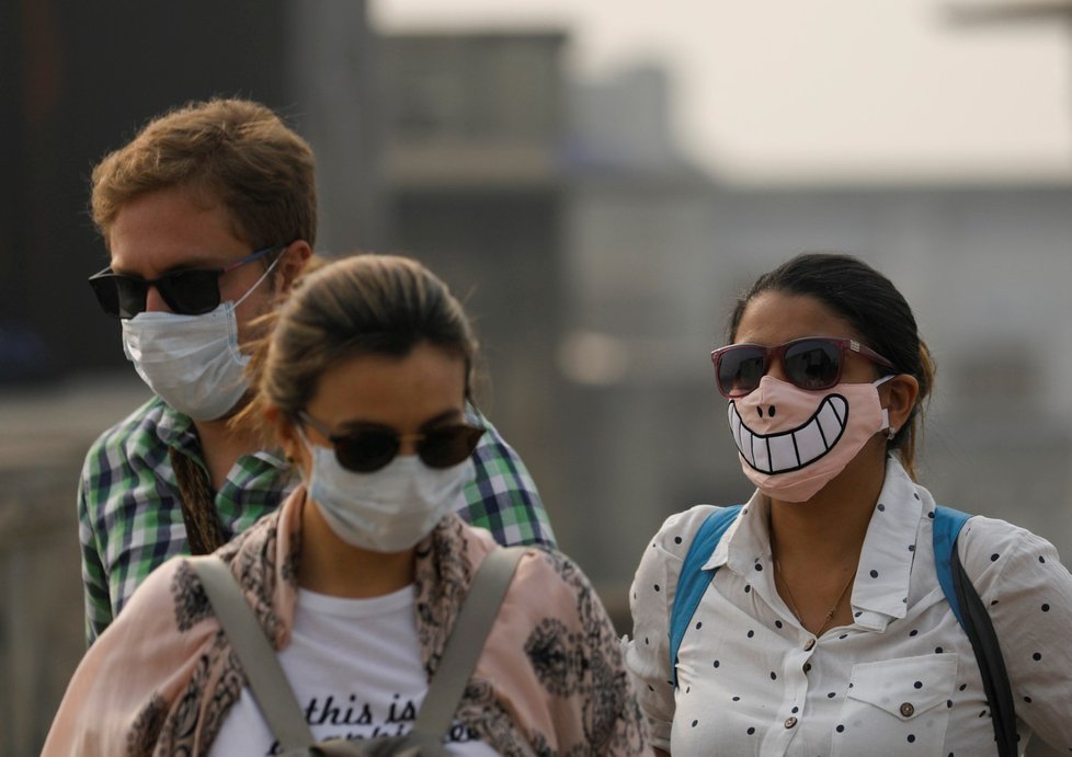 Proti znečištění ovzduší se v Indii musí bránit většina lidí