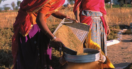 Fotoreportáž Františka Zvardoně: Princezny pouště Thár aneb Nelehký život žen a dívek v indickém státě Rádžastán