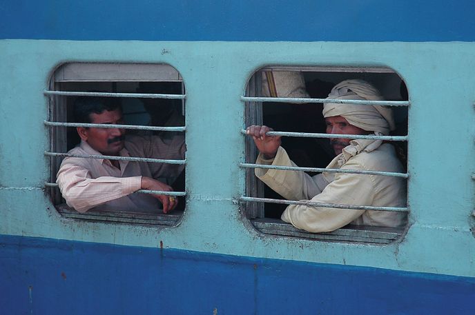 Cesta vlakem z indické Kalkaty