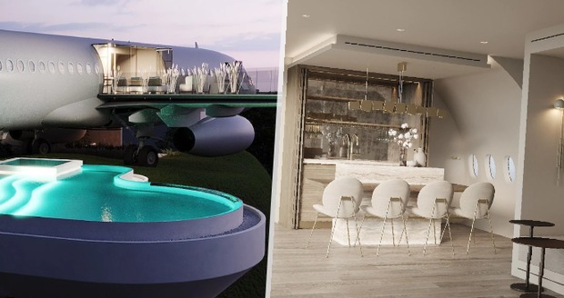 Podnikatel oživil zchátralý letoun: Z boeingu bude luxusní hotel!