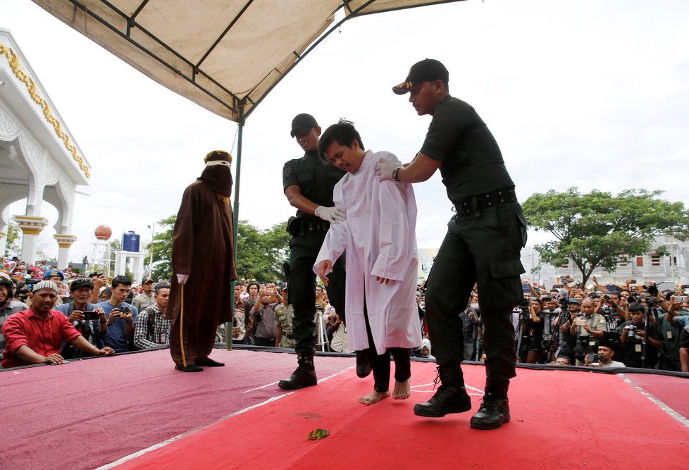 Bičování je podle práva šaría tradičním trestem za několik prohřešků. Kolaps trestaných je podle humanitárních organizací běžný, (ilustrační foto).