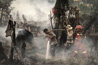 Smog z lesních požárů zabil 100 tisíc lidí. Studie: Umírali ve třech státech