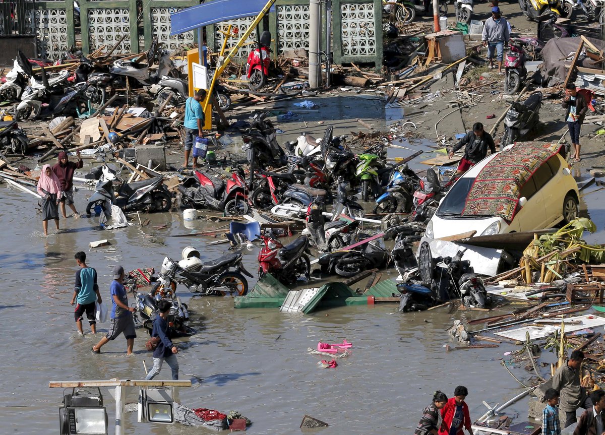 Zkáza na indonéském ostrově Sulawesi: Zasáhlo jej zemětřesení a následná tsunami