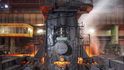 Hutě Industeel v belgickém městě Charleroi Hutě Industeel v belgickém městě Charleroi