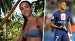 Francouzská modelka Ines Rauová randí s fotbalistou Kylianem Mbappém. Francouzská modelka Ines Rauová randí s fotbalistou Kylianem Mbappém.