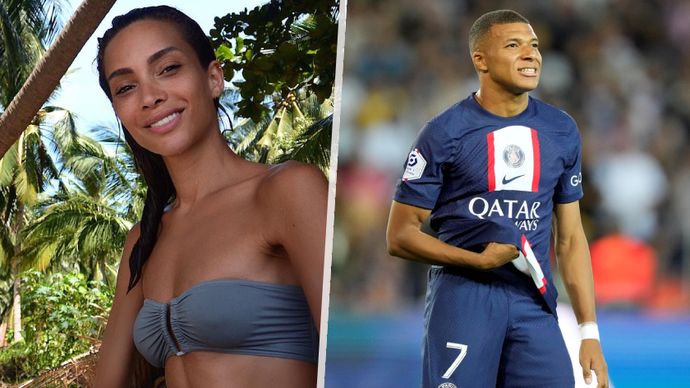 Francouzská modelka Ines Rauová randí s fotbalistou Kylianem Mbappém.