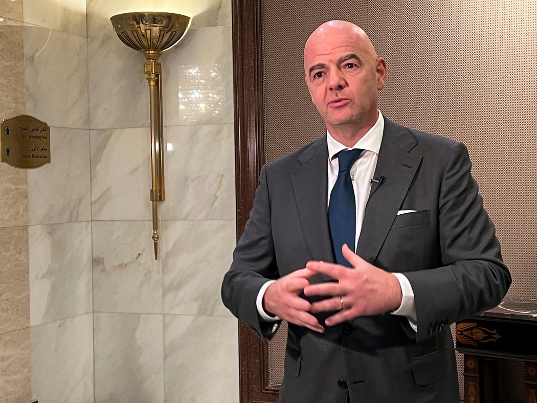 Šéf FIFA Gianni Infantino