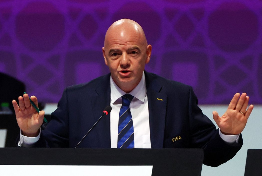 Šéf FIFA Gianni Infantino