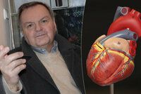 Miloslav (73) trpí nevyléčitelným syndromem: Prodělal několik infarktů, málem zemřel