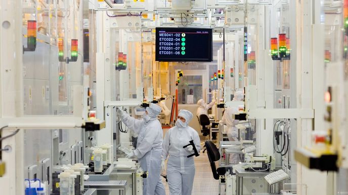 Továrna společnosti Infineon zapojené do nového evropského podniku