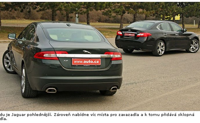 infiniti jaguar testy vyssistredni srovnavacitesty