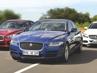 Infiniti Q50 2.2d vs. Jaguar XE 20d vs. Mercedes-Benz C 220 d