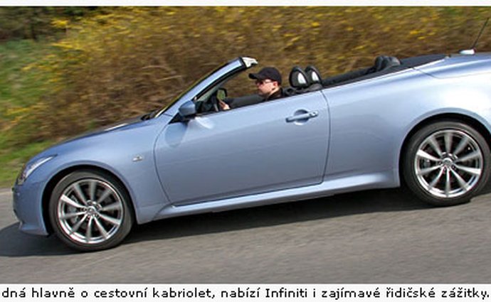 infiniti testy vyssistredni kabriolet