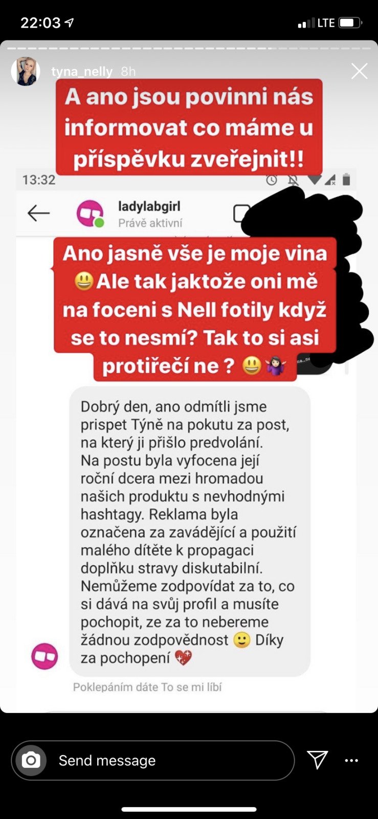 Neoznačenou reklamu začal řešit krajský živnostenský úřad, pod který tato problematika spadá. Z vyjádření jedné z influencerek je vidět, že informovanost o problematice není dobrá. Překvapivé je že si svůj díl zodpovědnosti neuvědomují ani značky.