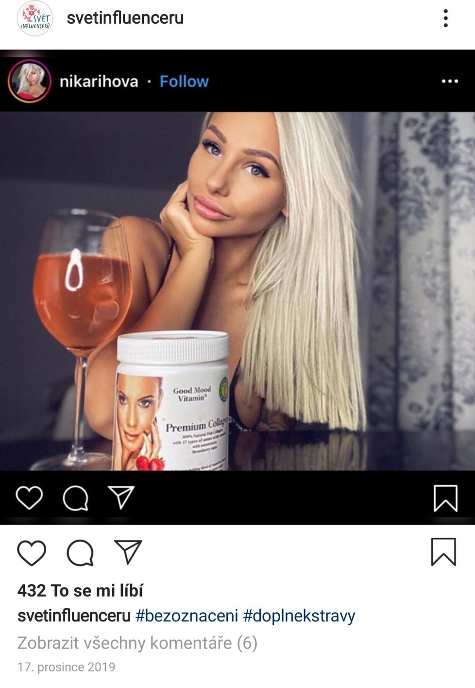 Influenceři dostávají od firem zaplaceno a neoznačují reklamu na Instagramu i jiných sociálních sítích.