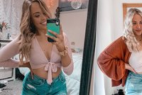 Influencerka ukázala postavu po karanténě: Lidé jí vyhrožují smrtí za to, že přibrala!