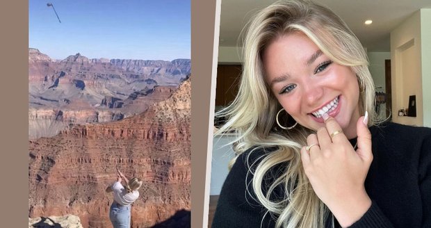 Influencerka odpalovala golfové míčky do Grand Canyonu: Stihl ji trest k smíchu