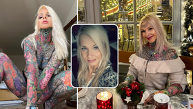 Influencerka Kerstin Tristanová za tetování utratila své úspory.